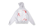 That's A Awful Lot of Cough Syrup Pistol Print Hoodie - Light Gray - product image 2