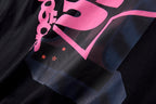 Sp5der 555555 Pink Letter Long Sleeve T-Shirt - Black - product image 5