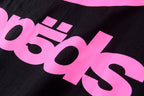 Sp5der 555555 Pink Letter Long Sleeve T-Shirt - Black - product image 7