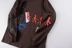 Travis Scott Astrofest Cactus Jack Tour Long Sleeve T-Shirt - Charcoal - product image 5