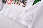 Saint Michael 21AW Landscape Letter Vintage Washed Long Sleeve T-Shirt - Light Gray - product image 4