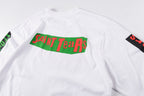 Saint Michael 21AW Landscape Letter Vintage Washed Long Sleeve T-Shirt - Light Gray - product image 12