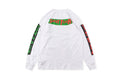 Saint Michael 21AW Landscape Letter Vintage Washed Long Sleeve T-Shirt - Light Gray - product image 2