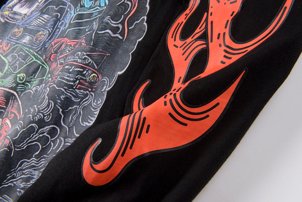 Travis Scott Rolling Loud Festival Long Sleeve T-Shirt - Black / Light Gray - product image 6