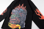 Travis Scott Rolling Loud Festival Long Sleeve T-Shirt - Black / Light Gray - product image 9