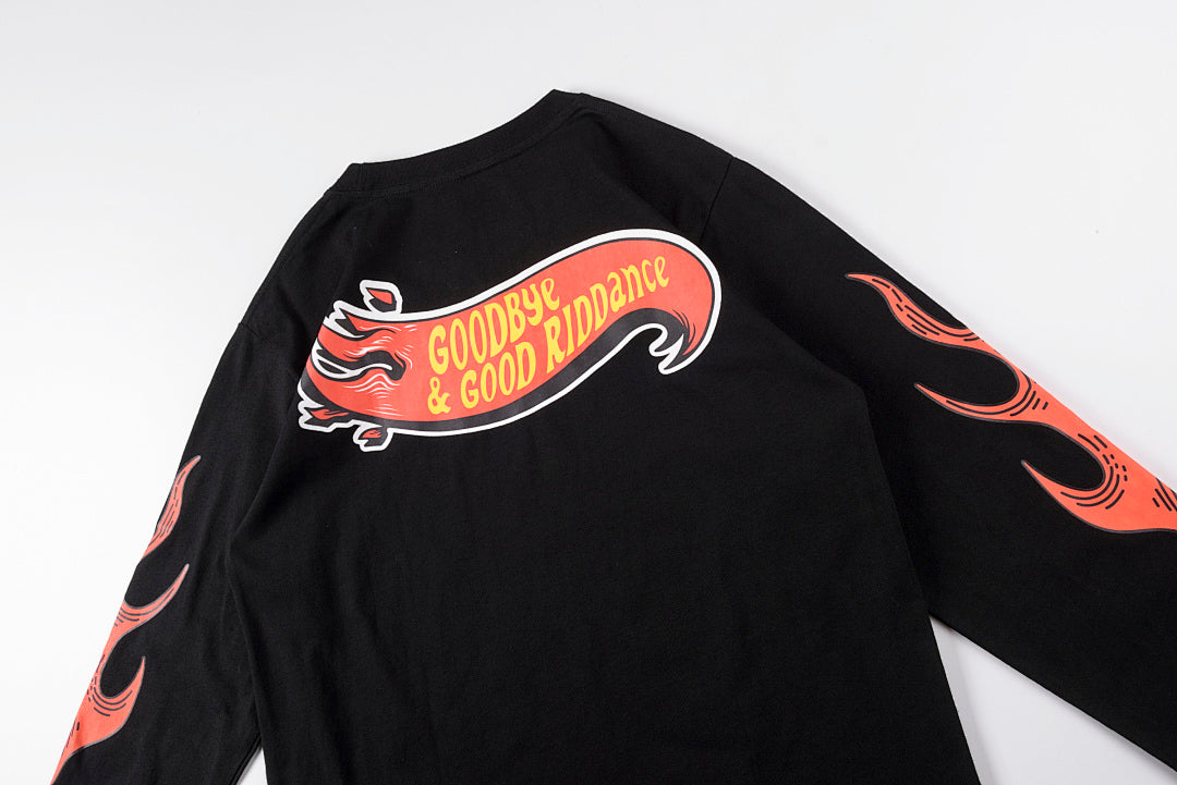 Travis Scott Rolling Loud Festival Long Sleeve T-Shirt - Black / Light Gray - product image 11