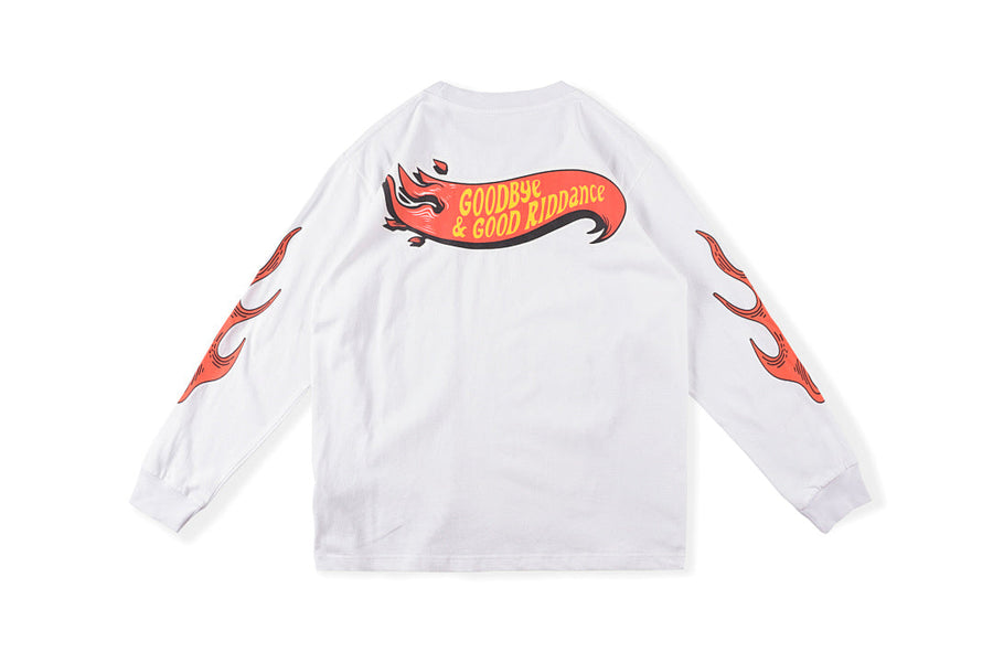 Travis Scott Rolling Loud Festival Long Sleeve T-Shirt - Black / Light Gray