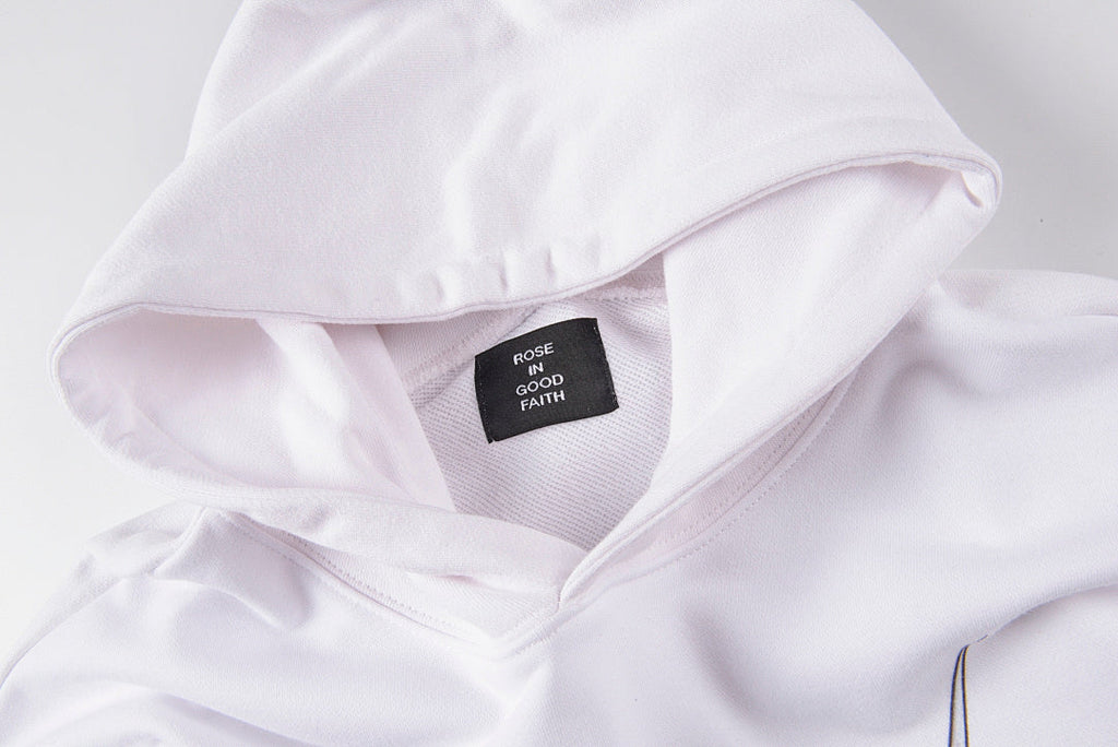 Rose In Good Faith Soft Landing Comic Hoodie Long Sleeve T-Shirt - Light Gray - product image 6
