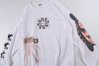 Travis Scott Cactus Jack Air Records Reverse Print Long Sleeve T-Shirt - Light Gray - product image 10