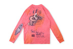 Travis Scott O2 Live Cactus Jack Tie-Dye Tour Long Sleeve T-Shirt - Red - product image 2