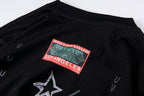 Travis Scott Cactus Jack Barbed Wire Graphic Long Sleeve T-Shirt - Black - product image 11
