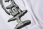 Hellstar Studios Records Crewneck Long Sleeve T-Shirt - Light Gray - product image 6