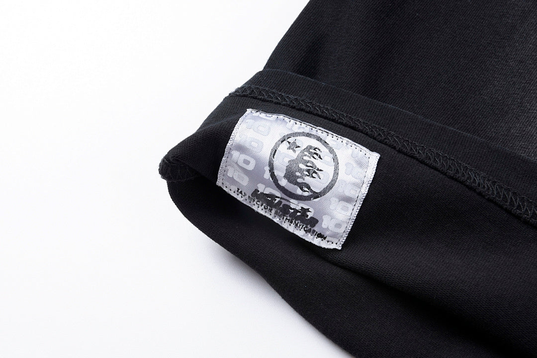 Hellstar Studios Brain Helmet Classic Washed Long Sleeve T-Shirt - Black - product image 4