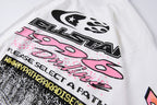 Hellstar Studios Half Face Portrait Print Long Sleeve T-Shirt - Light Gray - product image 11
