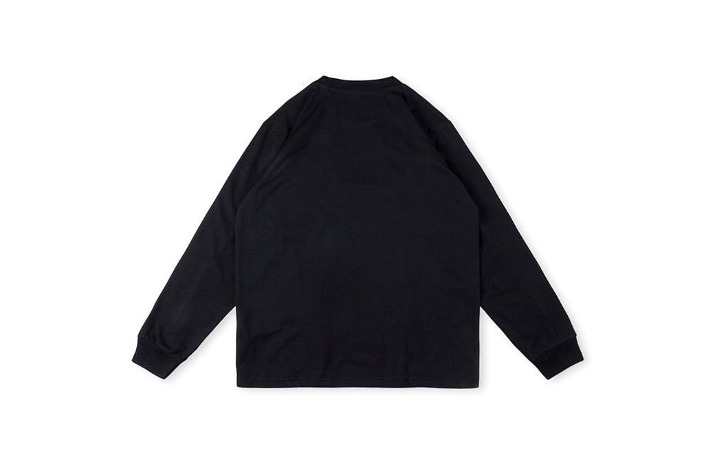 CPFM x Pharrell Ink Splash Smiley Spider Cotton Long Sleeve T-Shirt - Black - product image 2