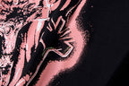 Vertabrae Vintage Cross Print Oversized Cotton Long Sleeve T-Shirt - Black - product image 7