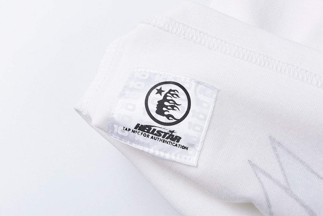 Hellstar Studios Brain Racer Long Sleeve T-Shirt - Light Gray - product image 4
