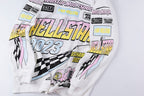 Hellstar Studios Brain Racer Long Sleeve T-Shirt - Light Gray - product image 7