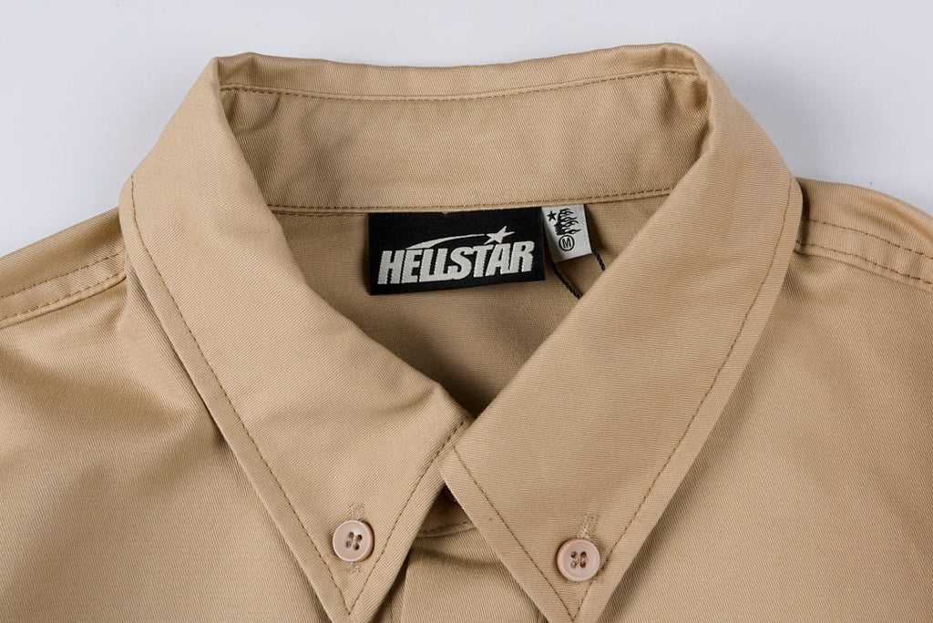 Hellstar Studios Airbrushed Bones Long Sleeve T-Shirt - Beige - product image 4