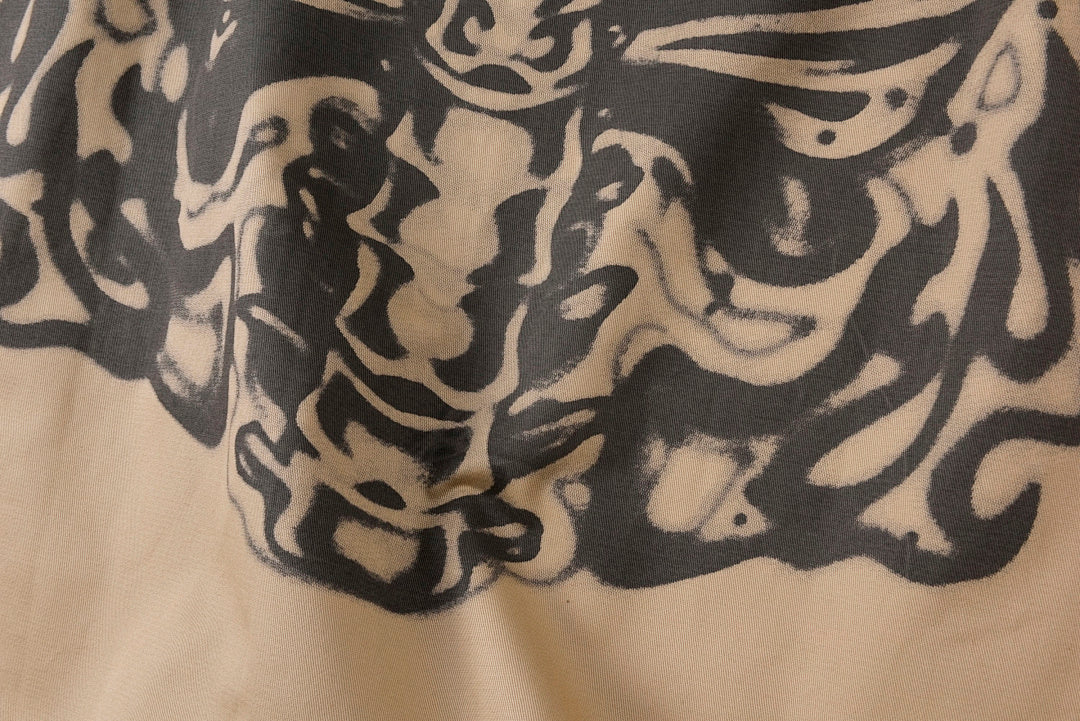 Hellstar Studios Airbrushed Bones Long Sleeve T-Shirt - Beige - product image 9