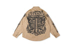 Hellstar Studios Airbrushed Bones Long Sleeve T-Shirt - Beige - product image 2