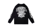 Glo Gang Eroded Glo Thermal Cartoon Drink Long Sleeve T-Shirt - Black / Light Gray - product image 11
