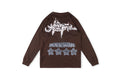 Travis Scott Cactus Jack Utopia Pack Ink Washed Long Sleeve T-Shirt - Burgundy Yellow - product image 2