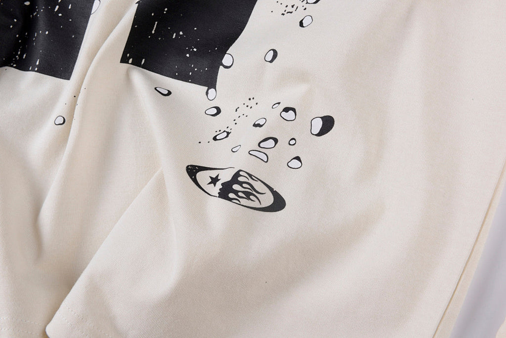 Hellstar Studios Moto Cross Long Sleeve T-Shirt - Light Gray - product image 9