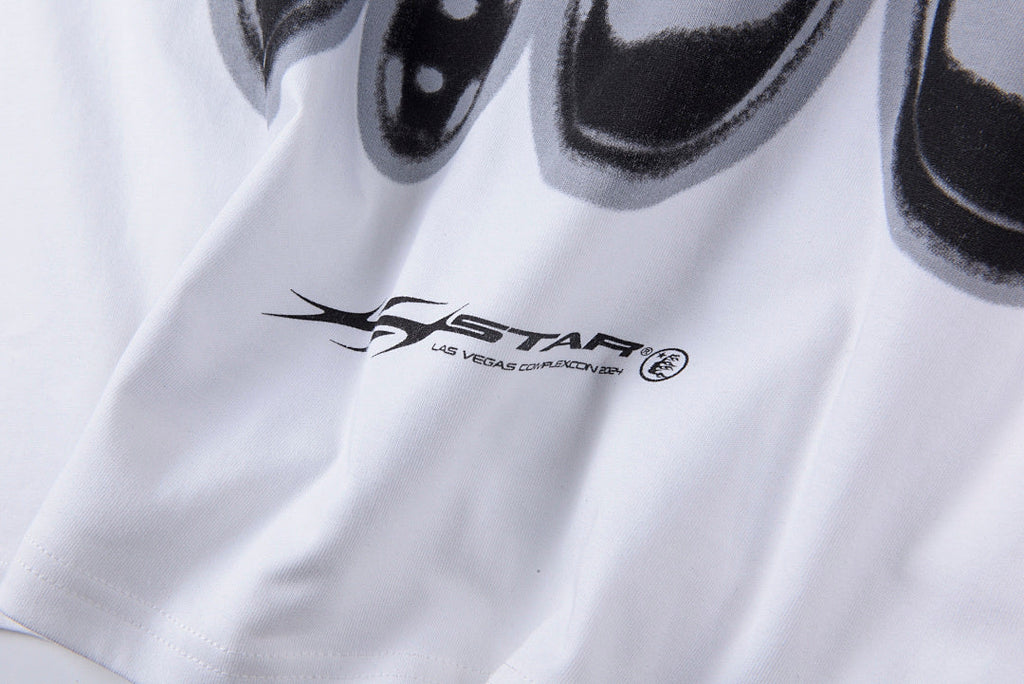 Hellstar Studios Airbrushed Long Sleeve T-Shirt - Light Gray - product image 10