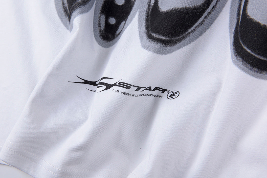 Hellstar Studios Airbrushed Long Sleeve T-Shirt - Light Gray - product image 10
