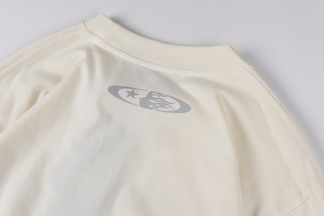 Hellstar Studios Minimal Print Long Sleeve T-Shirt - Light Gray Mint - product image 16