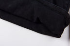 Lost Intricacy Washed Vintage Colorful Rhinestone Print Cotton Long Sleeve T-Shirt - Black - product image 3