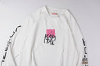 Kapital Kountry Japanese Letter Print Casual Long Sleeve T-Shirt - Light Gray - product image 9
