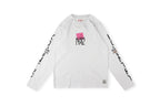 Kapital Kountry Japanese Letter Print Casual Long Sleeve T-Shirt - Light Gray - product image 13
