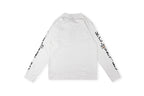 Kapital Kountry Japanese Letter Print Casual Long Sleeve T-Shirt - Light Gray - product image 14