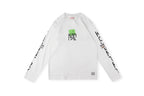 Kapital Kountry Japanese Letter Print Casual Long Sleeve T-Shirt - Light Gray - product image 15
