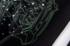 Lost Intricacy Washed Vintage Angel & Devil Print Cotton Long Sleeve T-Shirt - Black - product image 12