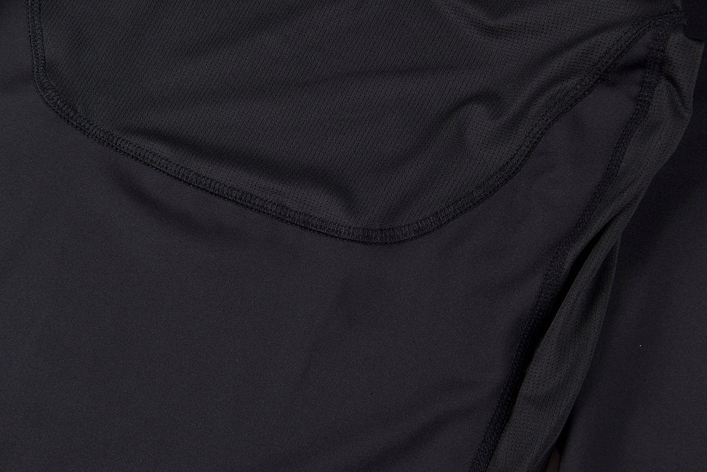 Hellstar Studios Compression Quick-Dry Athletic Long Sleeve T-Shirt - Charcoal Navy / White - product image 9
