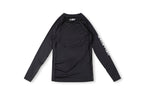 Hellstar Studios Compression Quick-Dry Athletic Long Sleeve T-Shirt - Charcoal Navy / White - product image 11