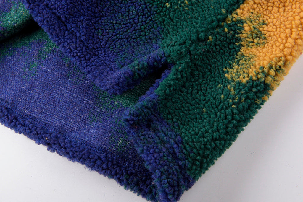 CPFM Rave Cowboy Rainbow Knit Fleece Pullover - Purple Green / Orange Multi - product image 8