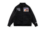 Tuff Crowd Embroidered All-Black Padded Jacket - product image 1