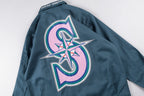 Tuff Crowd Heavy Patchwork Zip-Up Jacket - Blue Gray - product image 14