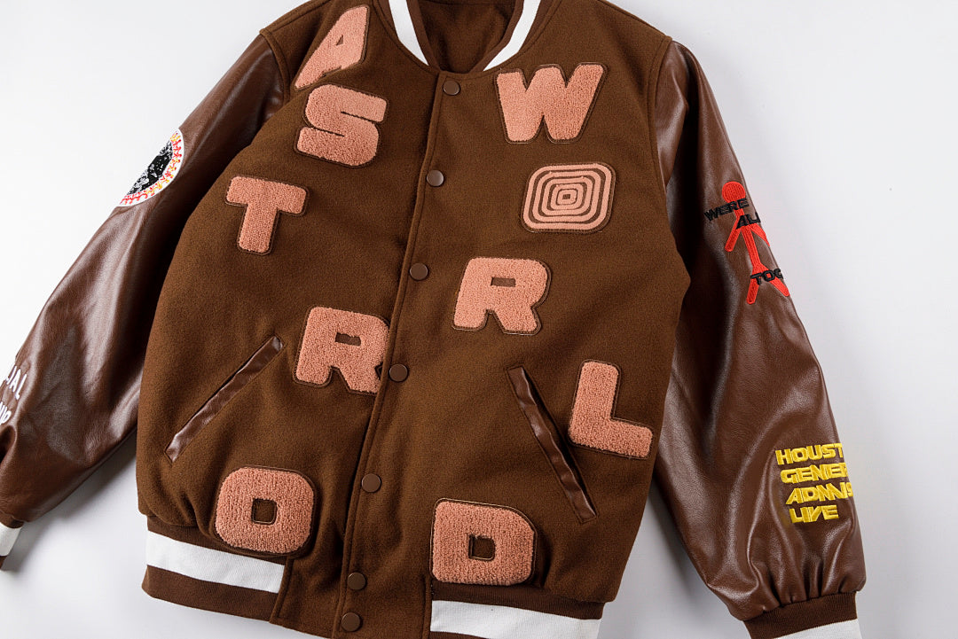 Cactus Jack Smiley Earth Padded Jacket - Brown - product image 3