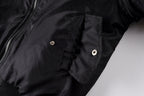 Tuff Crowd Bulldog Heavy Embroidered Zip-Up Padded Jacket - Black Orange - product image 5