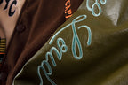 Rolling Lou Cotw Nyc Heavy Embroidered Varsity Jacket - Brown Camo - product image 8