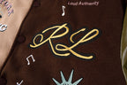 Rolling Lou Cotw Nyc Heavy Embroidered Varsity Jacket - Brown Camo - product image 9