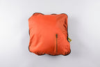 Kapital Two-Tone Waterproof Flight Jacket - Black Orange / Olive Orange - product image 6