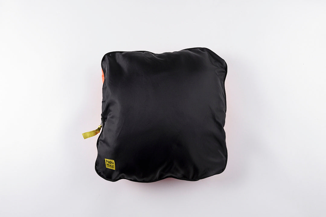 Kapital Two-Tone Waterproof Flight Jacket - Black Orange / Olive Orange - product image 7