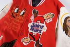 Price Full-Embroidery Stadium Jacket - Red - product image 12