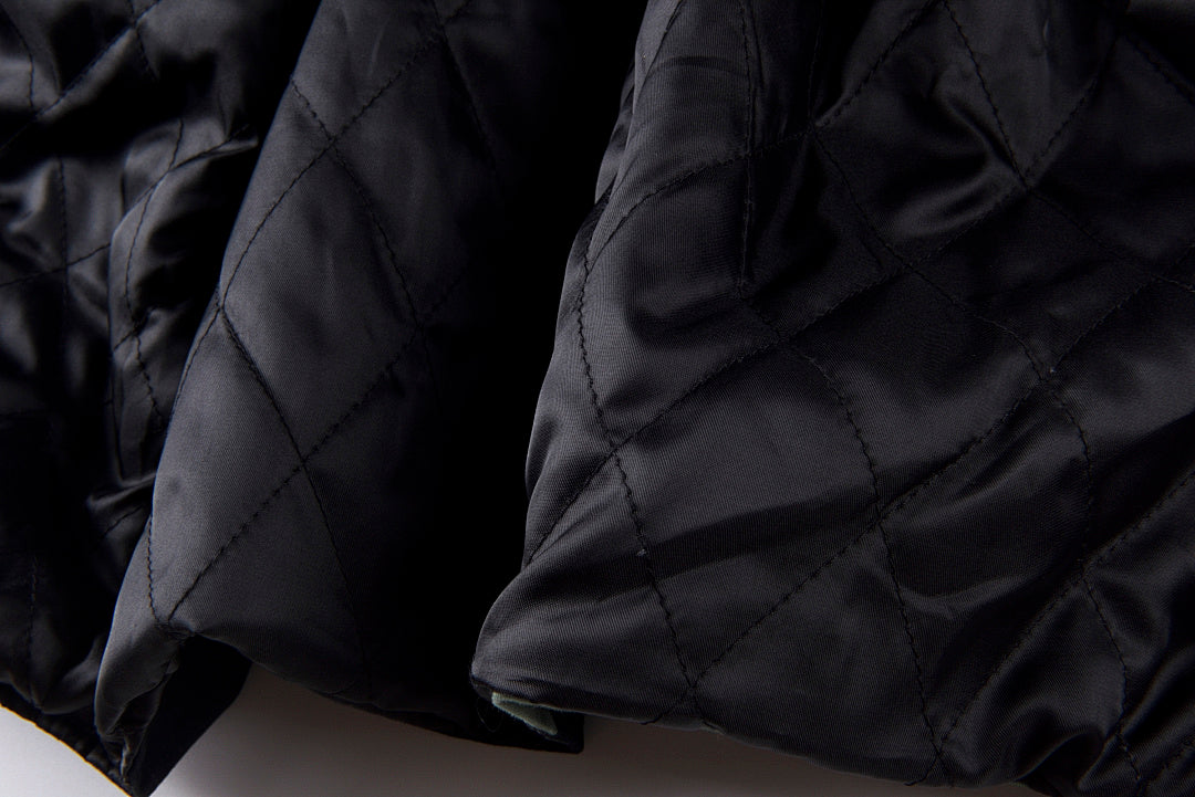 Travis Scott Evil Flame On Yin-Yang Color-Block Zip Jacket - Green Black - product image 3